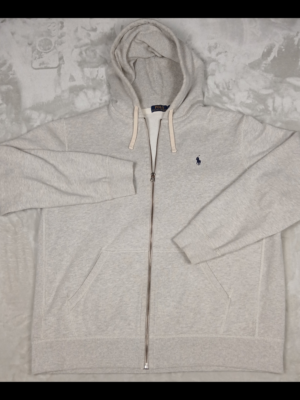 Polo Ralph Lauren Full Zip Hoodie XL Men's Gray